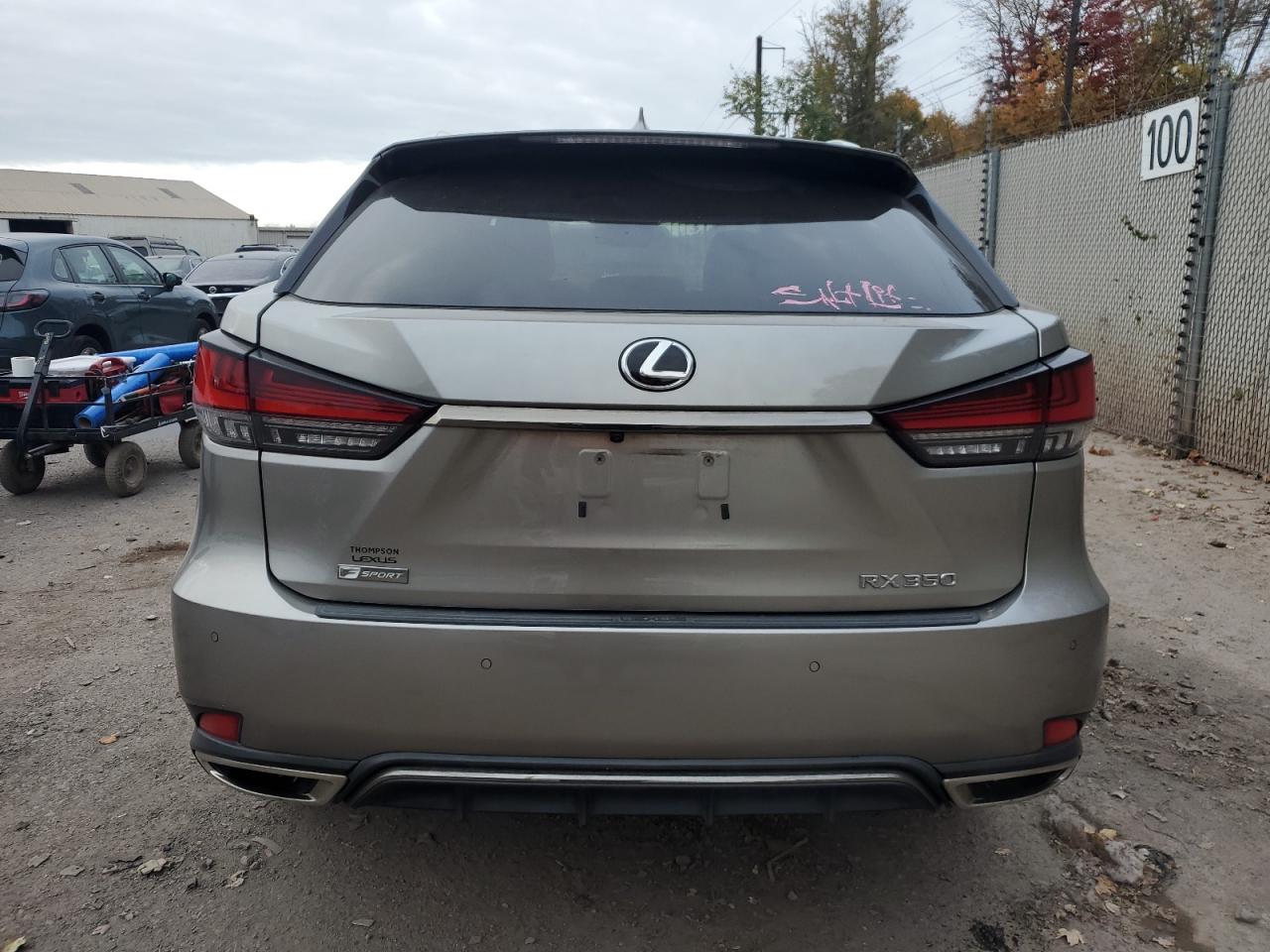 2021 Lexus Rx 350 F Sport VIN: 2T2YZMDA2MC261849 Lot: 89896315