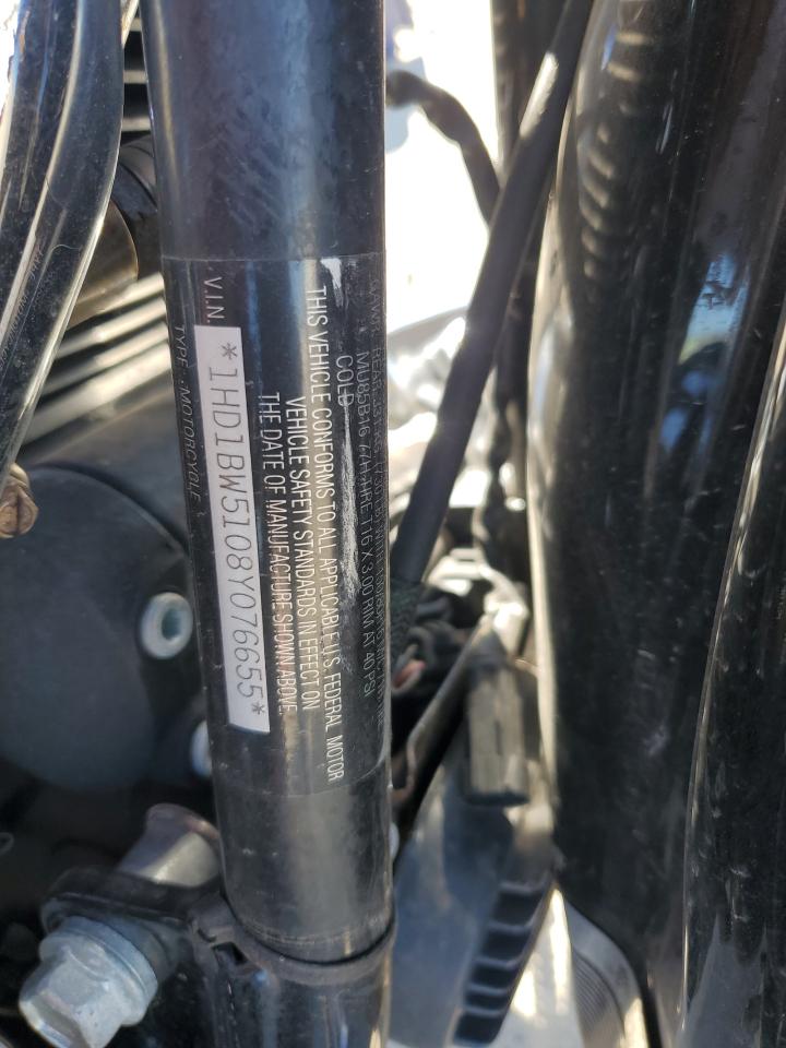 2008 Harley-Davidson Flstc VIN: 1HD1BW5108Y076655 Lot: 86897245