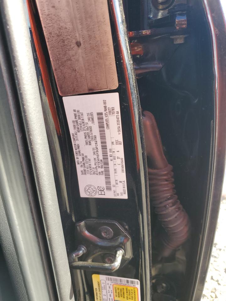 2016 Ford F150 Supercrew VIN: 1FTEW1EF5GFC62790 Lot: 84948765