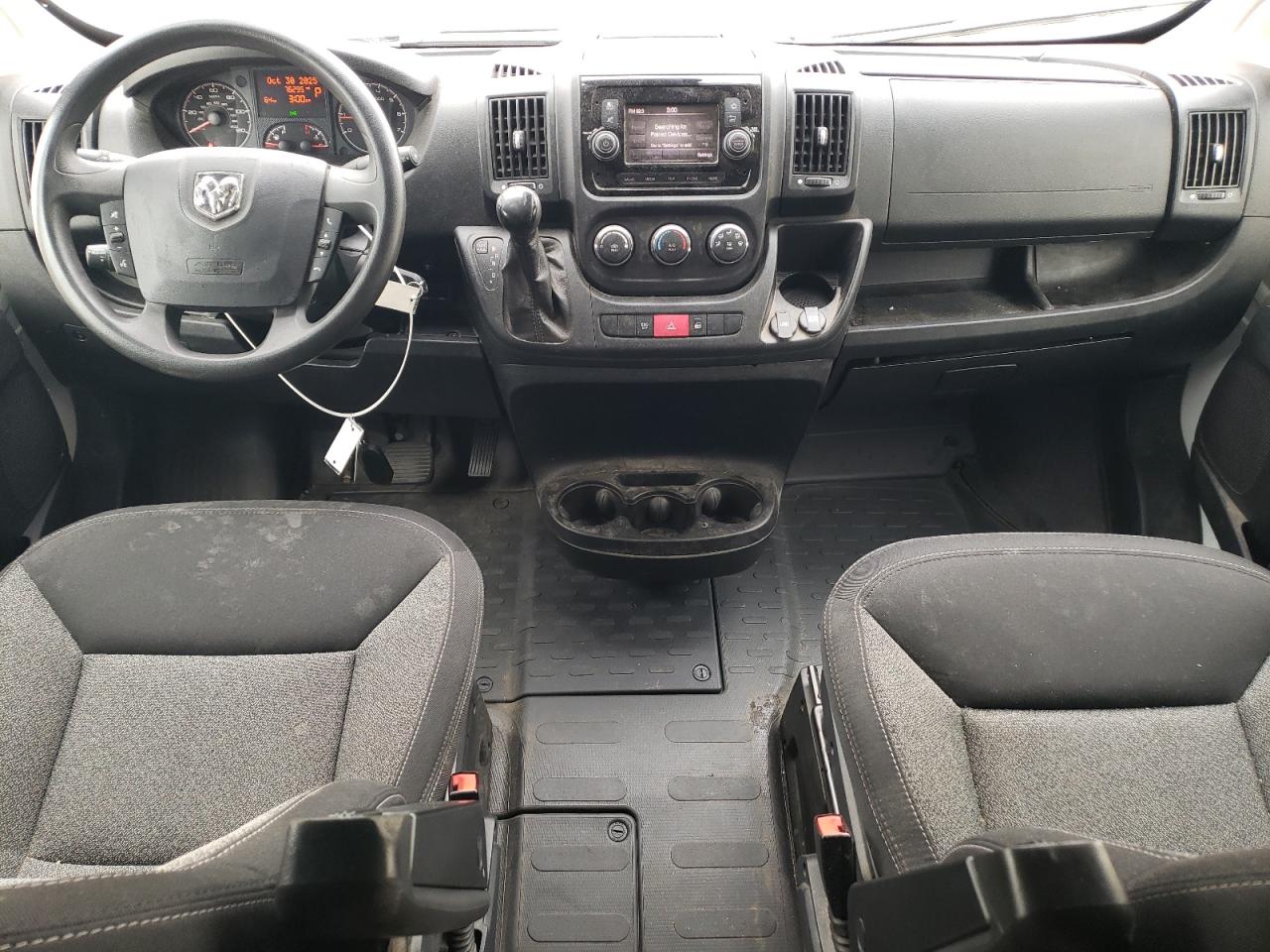 2021 Ram Promaster 3500 Delivery Van VIN: 3C6MRVJGXME581348 Lot: 81036195