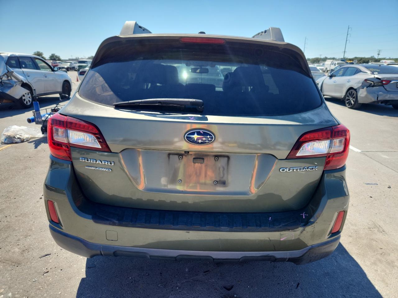 2015 Subaru Outback 2.5I Limited VIN: 4S4BSBNC0F3344464 Lot: 86452725