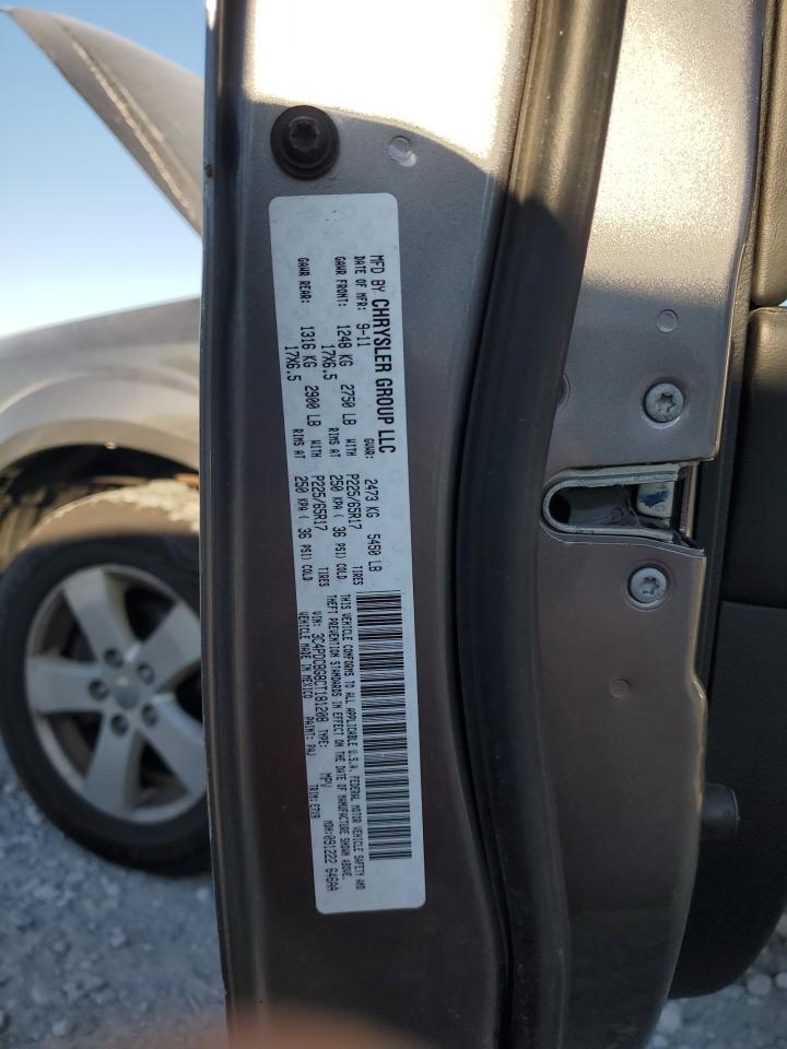 2012 Dodge Journey Sxt VIN: 3C4PDCBG8CT181208 Lot: 85753375