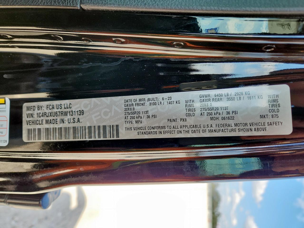 2024 Jeep Wrangler High Altitude 4Xe VIN: 1C4RJXU67RW131139 Lot: 85904945