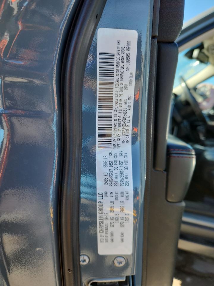 2014 Jeep Cherokee Trailhawk VIN: 1C4PJMBSXEW134651 Lot: 90259675