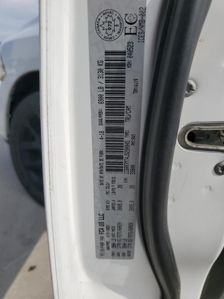 2018 Ram 1500 Sport VIN: 1C6RR7MT4JS290945 Lot: 82616225