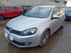2011 VOLKSWAGEN GOLF 2.0 TDI 140 GT 3DR [LEATHER] for sale at Copart PETERLEE