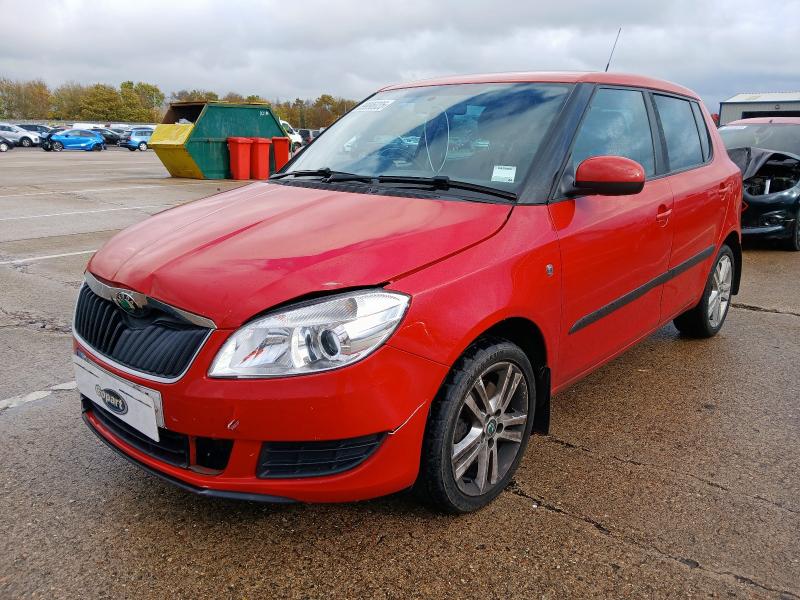 2011 SKODA FABIA 1.2 TSI 105 SE PLUS 5DR for sale at Copart NEWBURY