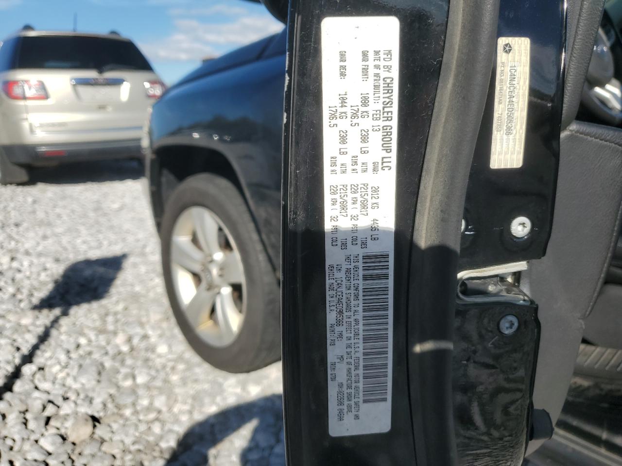 2014 Jeep Compass Latitude VIN: 1C4NJCEA4ED505366 Lot: 86506915