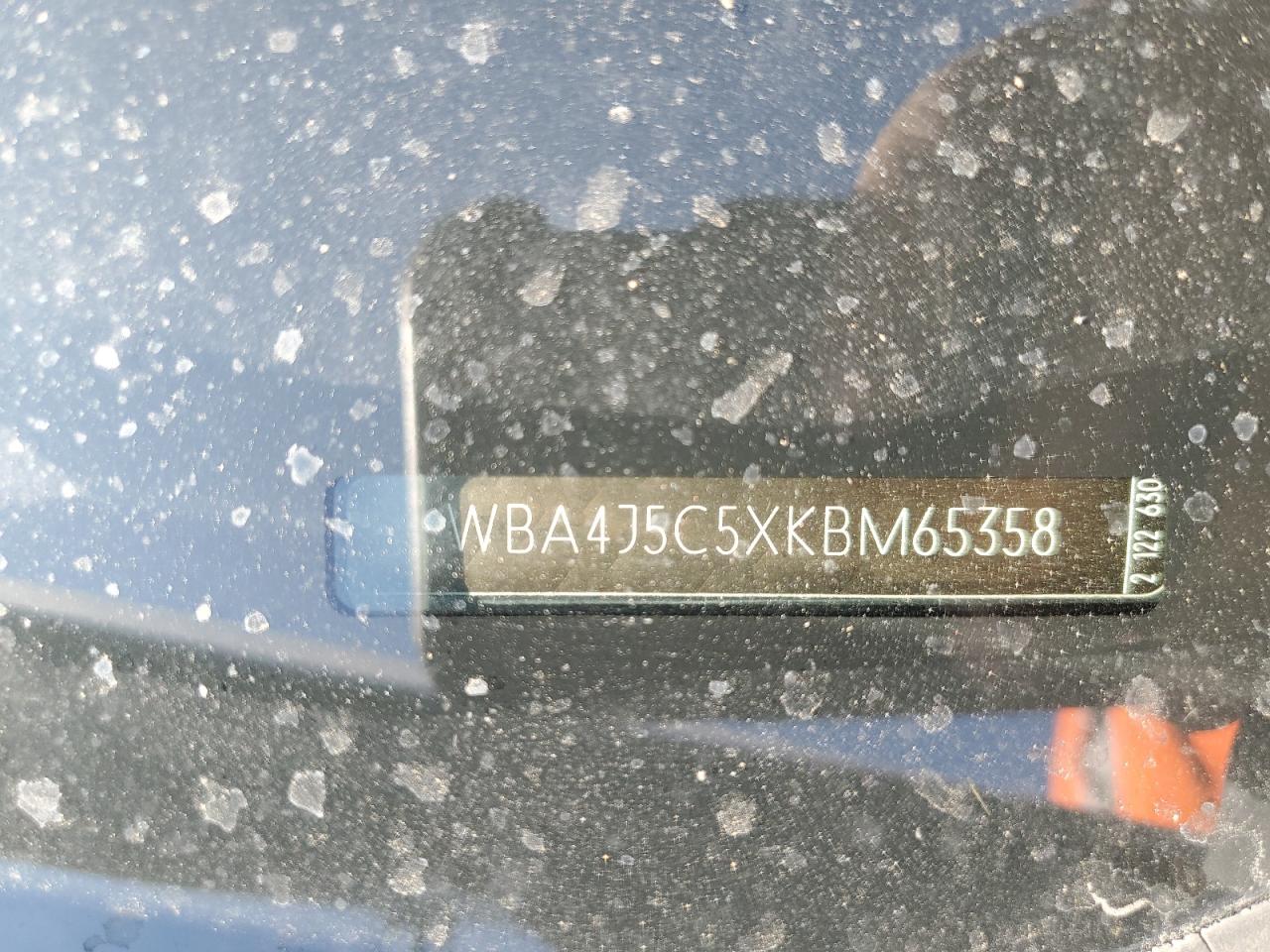 2019 BMW 440I Gran Coupe VIN: WBA4J5C5XKBM65358 Lot: 91123765