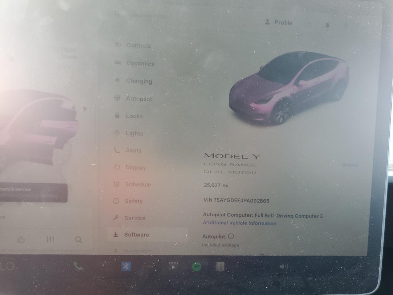 2023 Tesla Model Y VIN: 7SAYGDEE4PA092865 Lot: 90322225