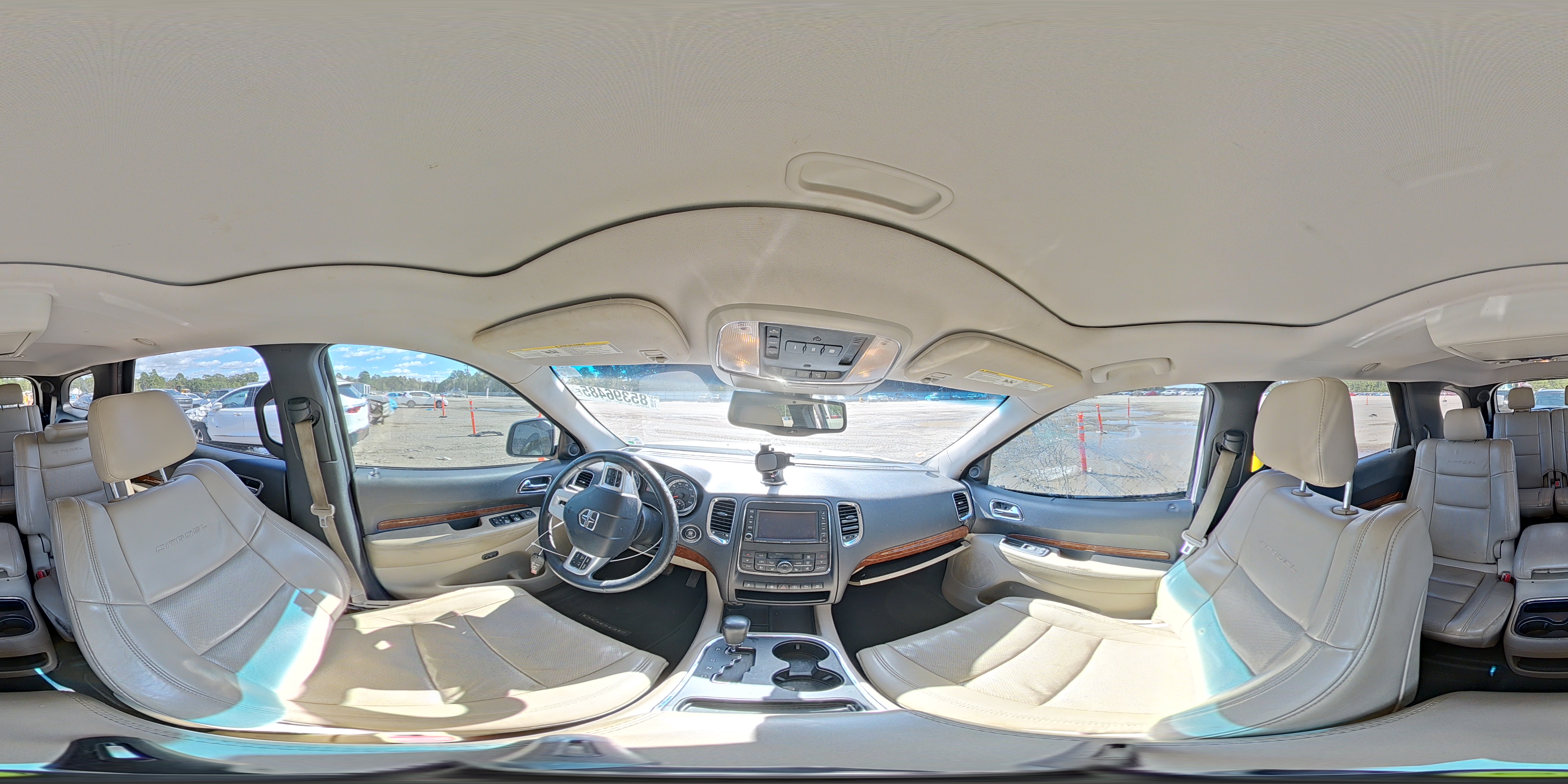 2013 Dodge Durango Citadel VIN: 1C4RDHEG2DC538431 Lot: 85396485