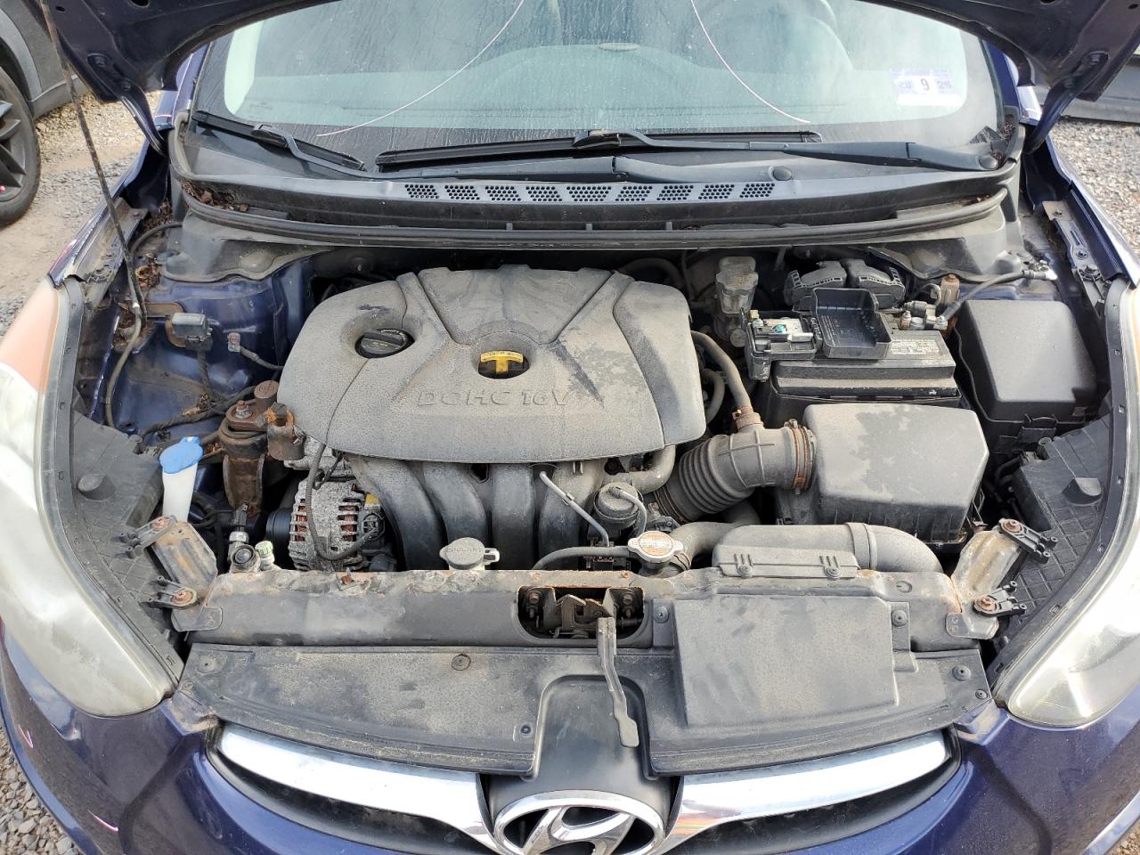 2012 Hyundai Elantra Gls VIN: 5NPDH4AE2CH098273 Lot: 82327235