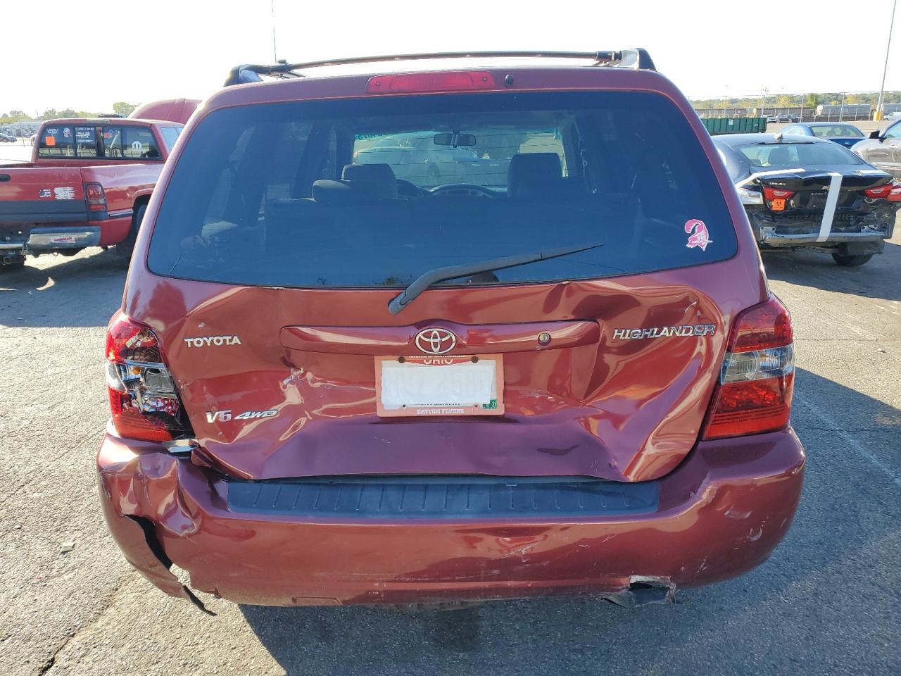 2006 Toyota Highlander Limited VIN: JTEEP21A360176906 Lot: 85924875