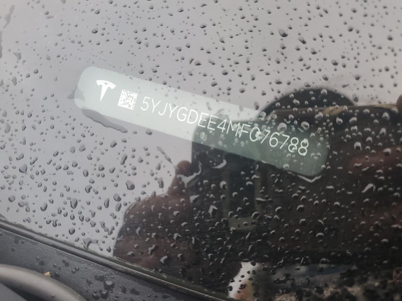 2021 Tesla Model Y VIN: 5YJYGDEE4MF076788 Lot: 82692015