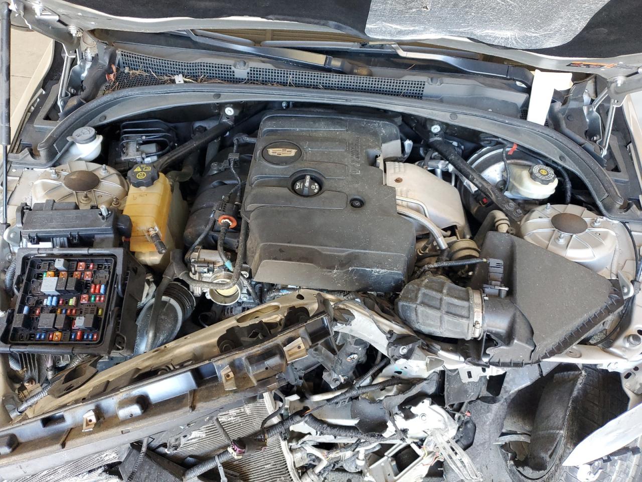 2015 Cadillac Ats Luxury VIN: 1G6AH5SX1F0136878 Lot: 85088505