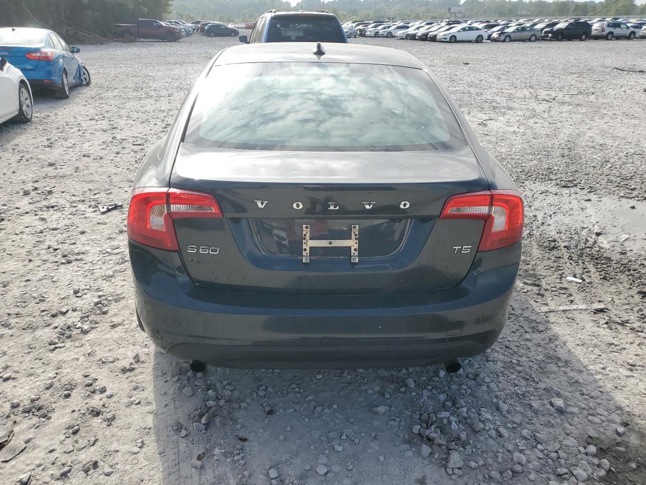 2012 Volvo S60 T5 VIN: YV1622FS0C2055530 Lot: 85185005