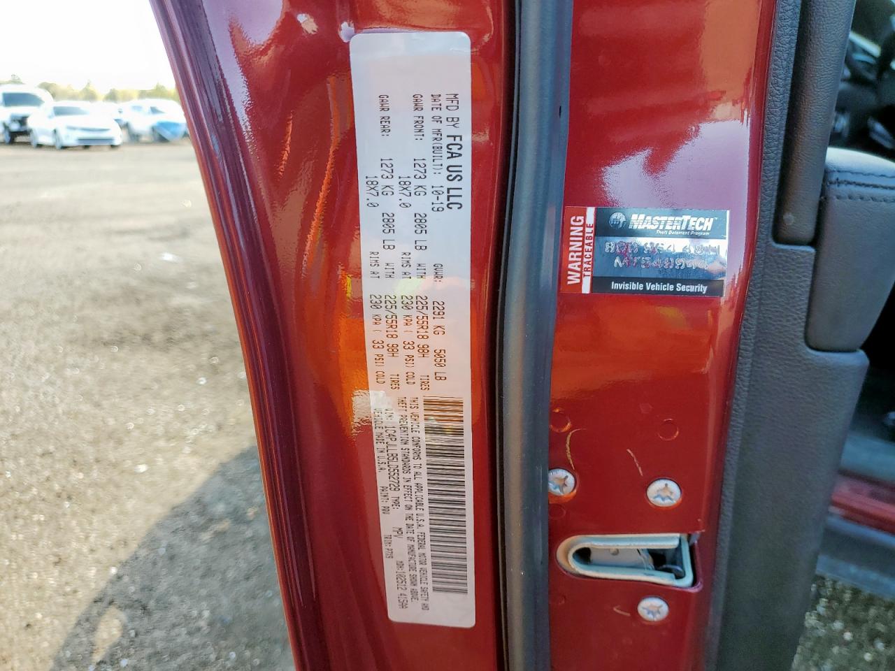 2020 Jeep Cherokee Latitude Plus VIN: 1C4PJLLB5LD552729 Lot: 89928985