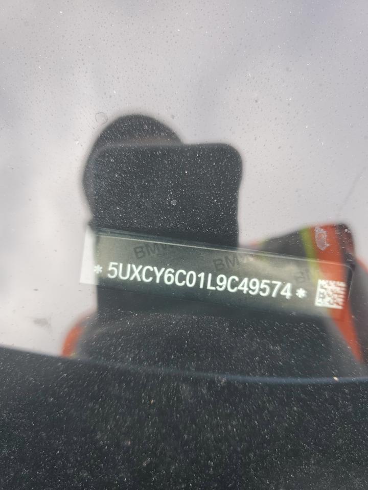 2020 BMW X6 xDrive40I VIN: 5UXCY6C01L9C49574 Lot: 82247025