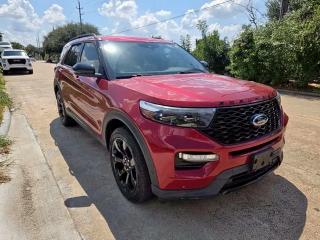  FORD EXPLORER 2022 Czerwony