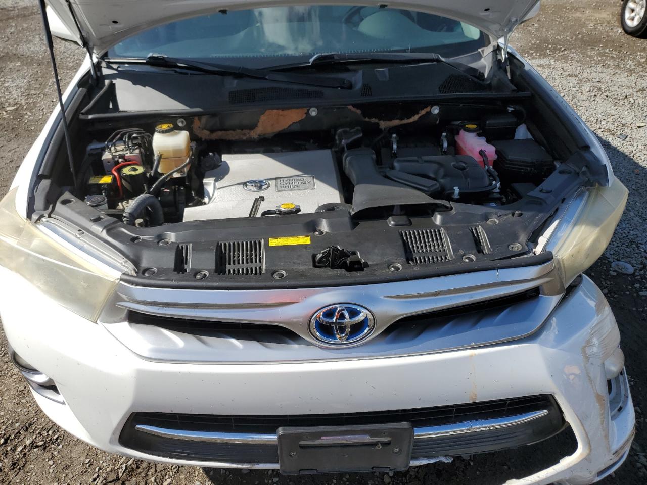 2012 Toyota Highlander Hybrid Limited VIN: JTEDC3EH5C2005238 Lot: 86808335