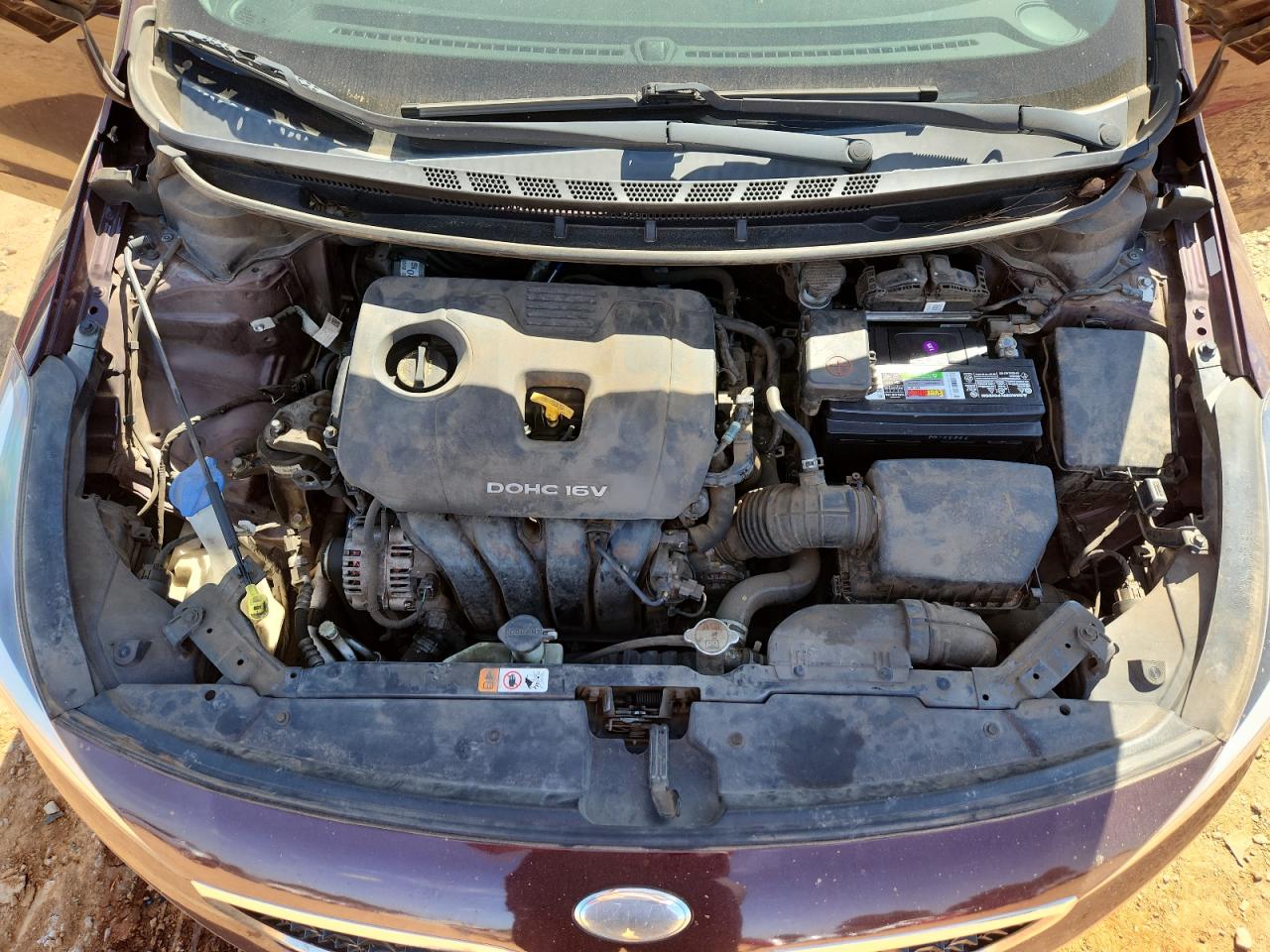 2017 Kia Forte Lx VIN: 3KPFK4A76HE119763 Lot: 85368715