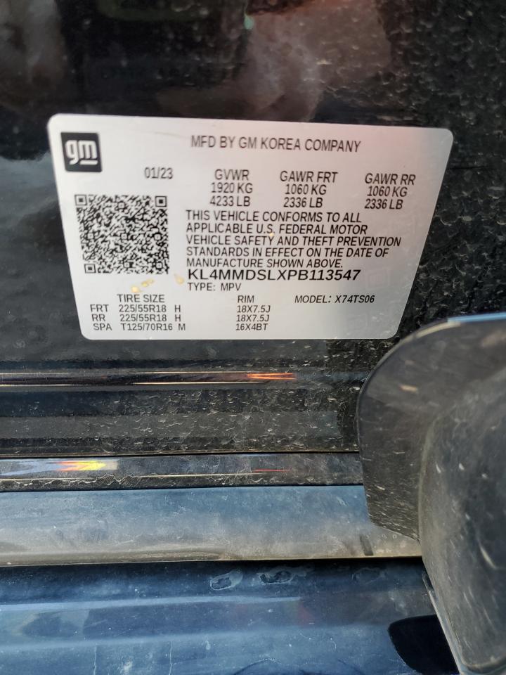 2023 Buick Encore Gx Select VIN: KL4MMDSLXPB113547 Lot: 85384925