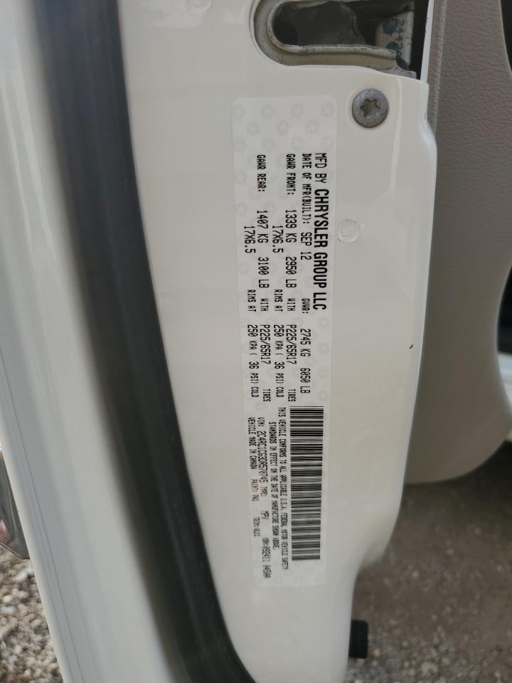 2013 Chrysler Town & Country Touring L VIN: 2C4RC1CG3DR570745 Lot: 86067605