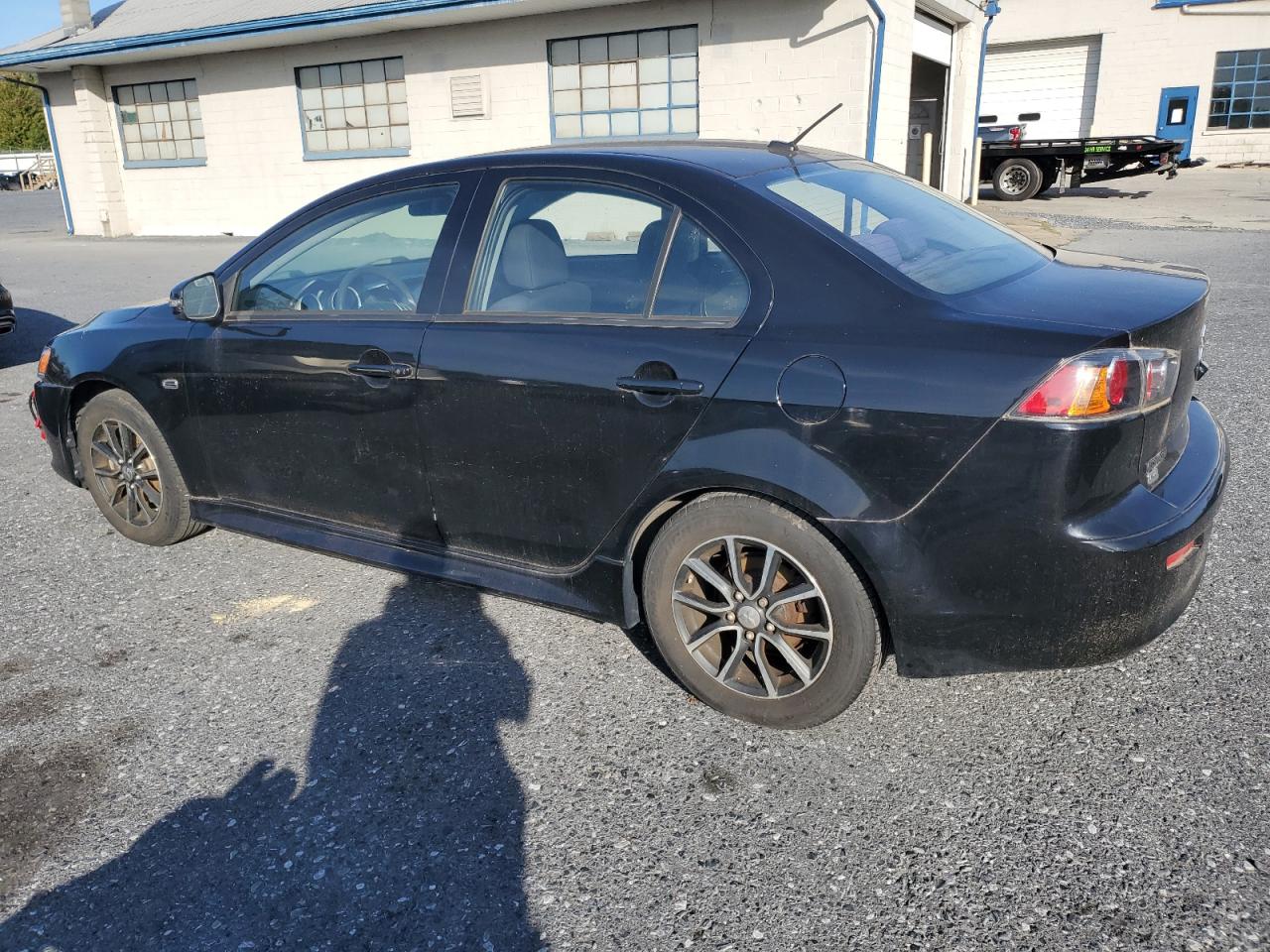 2016 Mitsubishi Lancer Es black sedan gas JA32V2FW8GU008138 photo #3