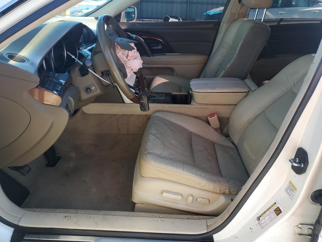2010 Acura Rl VIN: JH4KB2F60AC001156 Lot: 84932935