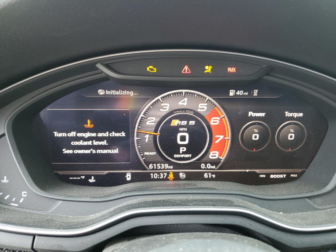 2019 Audi Rs5 VIN: WUABWCF5XKA900108 Lot: 84801915