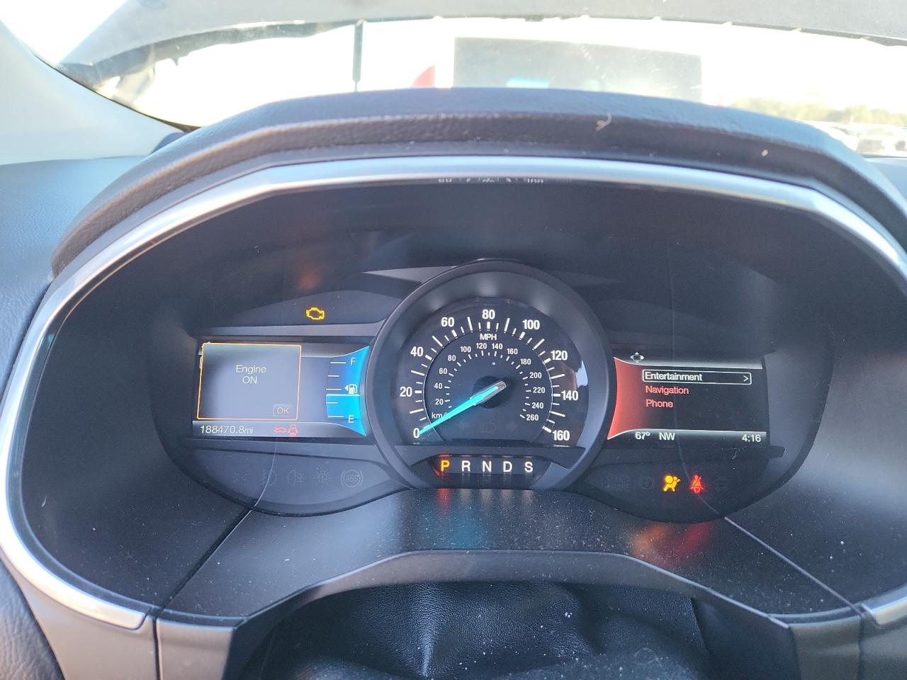 2016 Ford Edge Titanium VIN: 2FMPK3K93GBB88670 Lot: 95429695