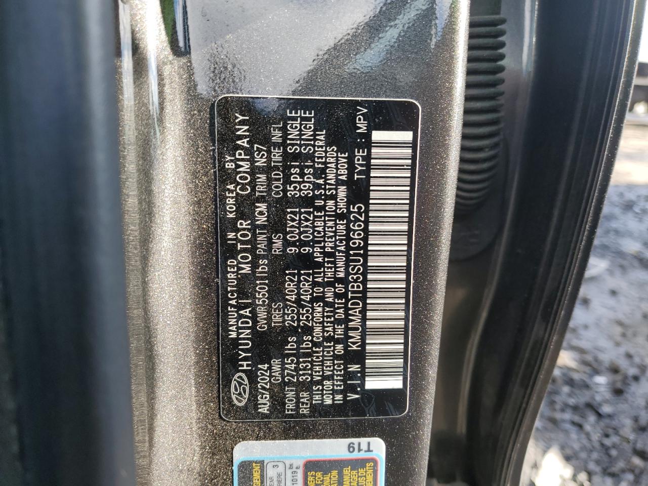 2025 Genesis Gv70 Base VIN: KMUMADTB3SU196625 Lot: 87429025