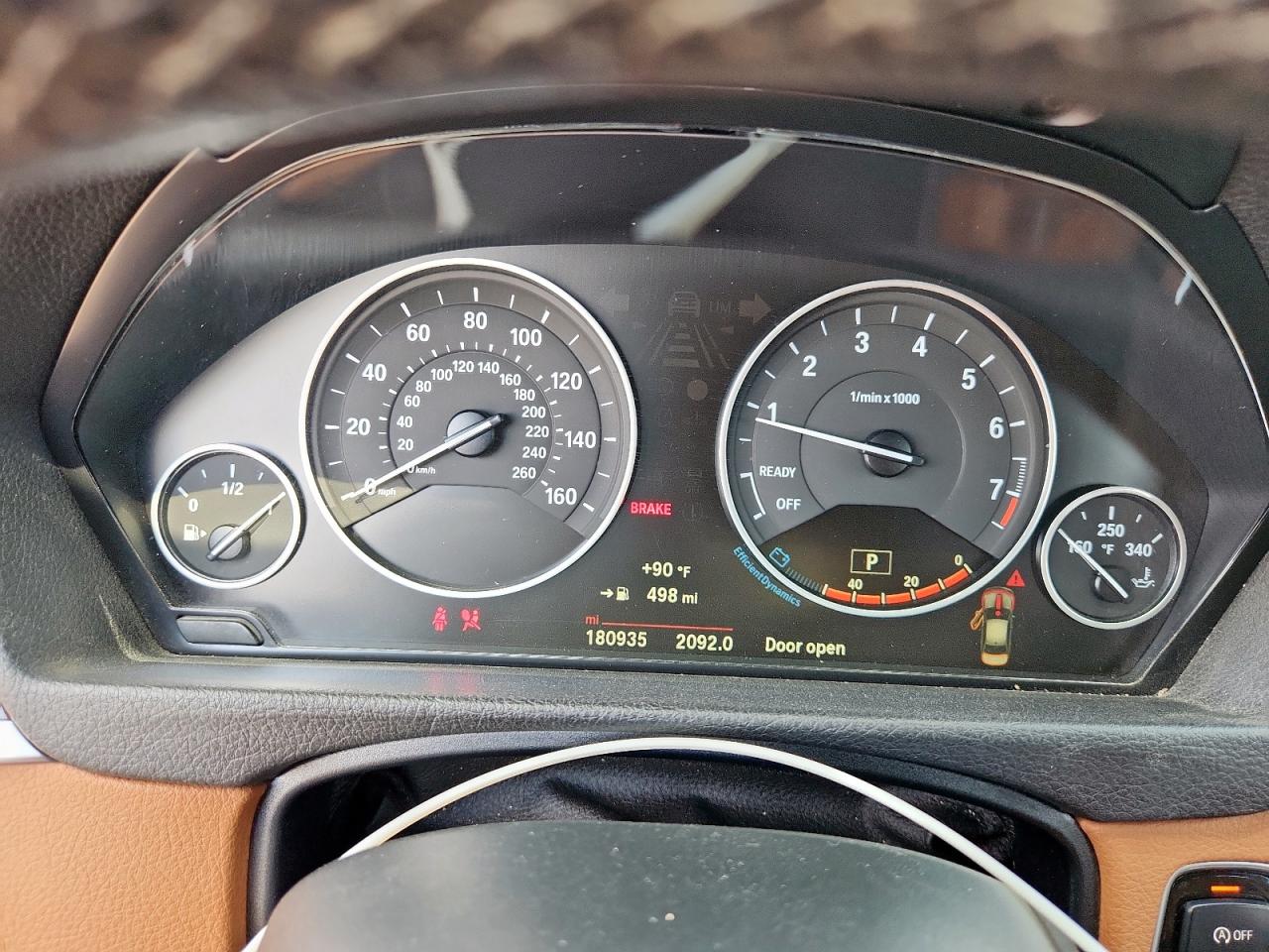 2016 BMW 328 I Sulev VIN: WBA8E9C56GK643660 Lot: 82228465