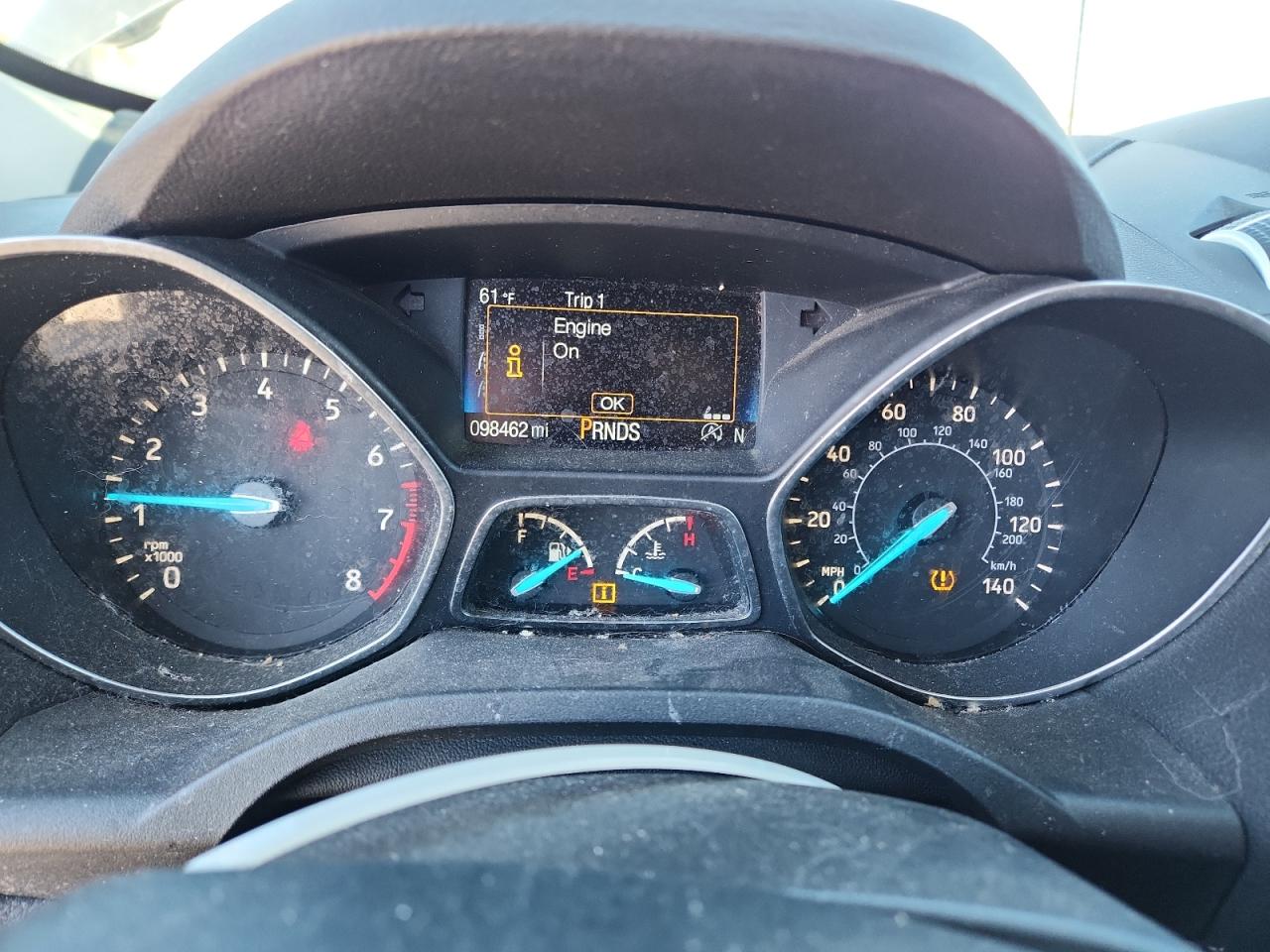 2017 Ford Escape Titanium VIN: 1FMCU0JD8HUB01810 Lot: 87097655