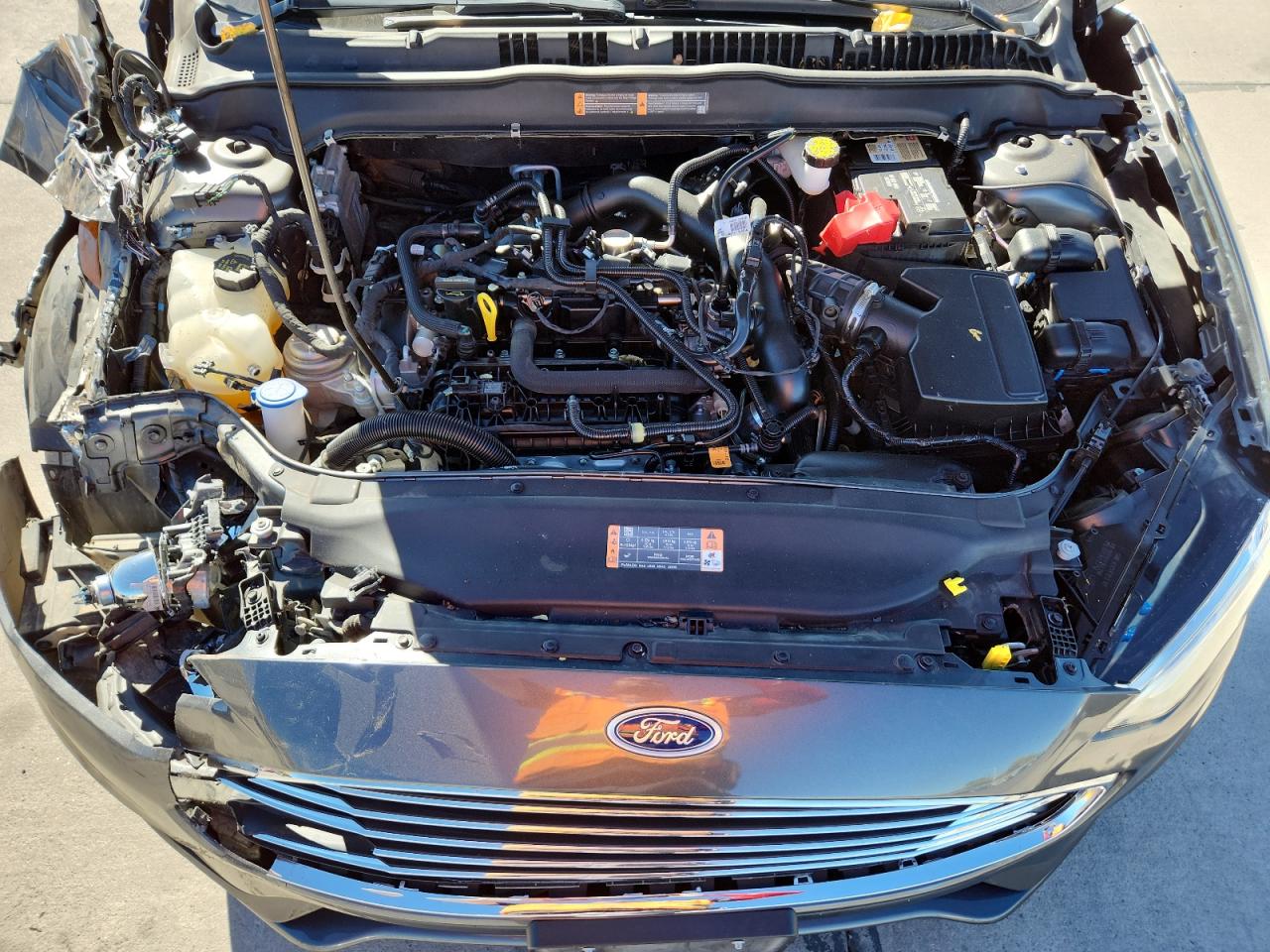 2020 Ford Fusion Se VIN: 3FA6P0HD4LR170286 Lot: 87482055