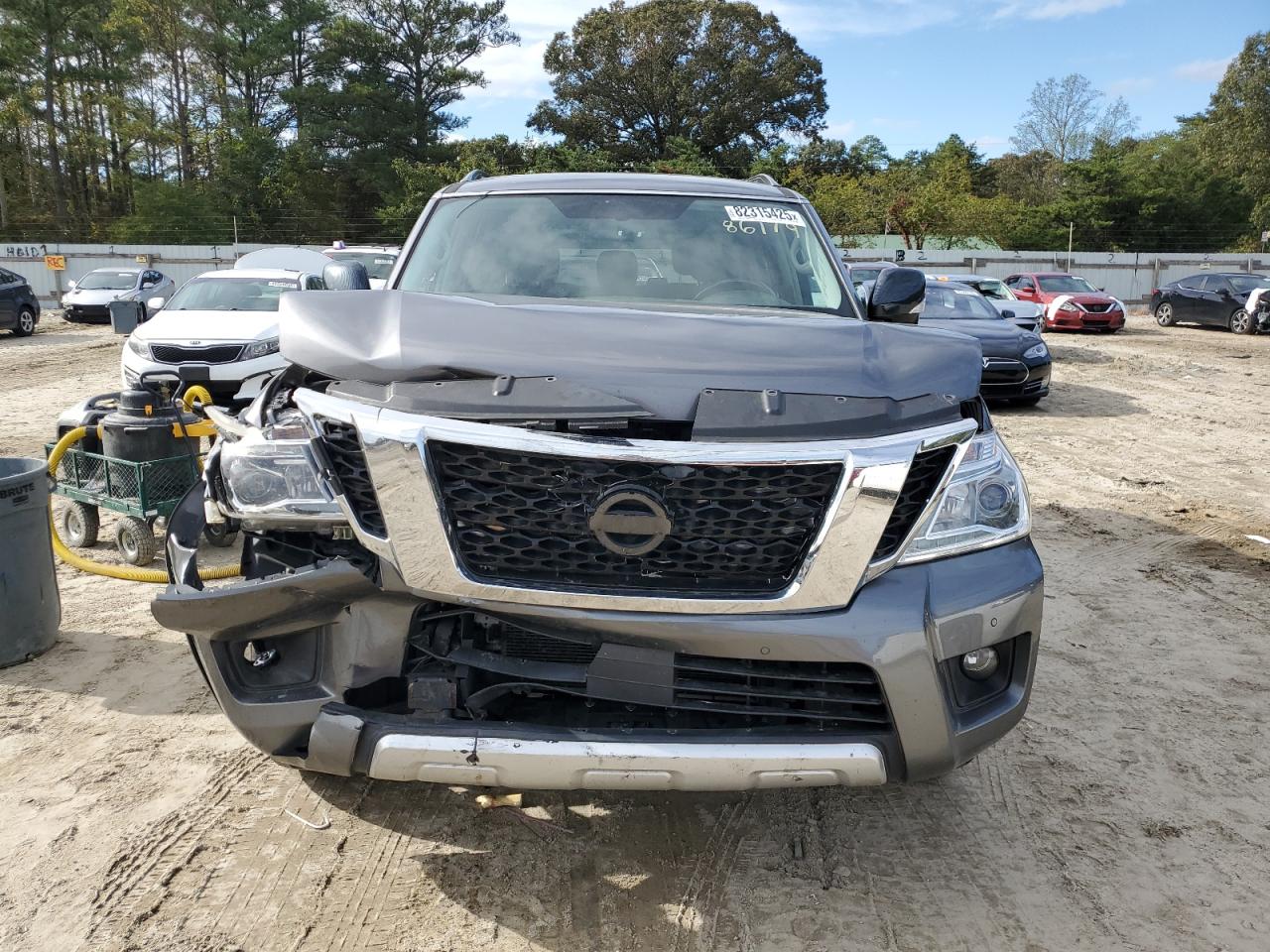 2018 Nissan Armada Sv VIN: JN8AY2NC7JX501699 Lot: 82315425