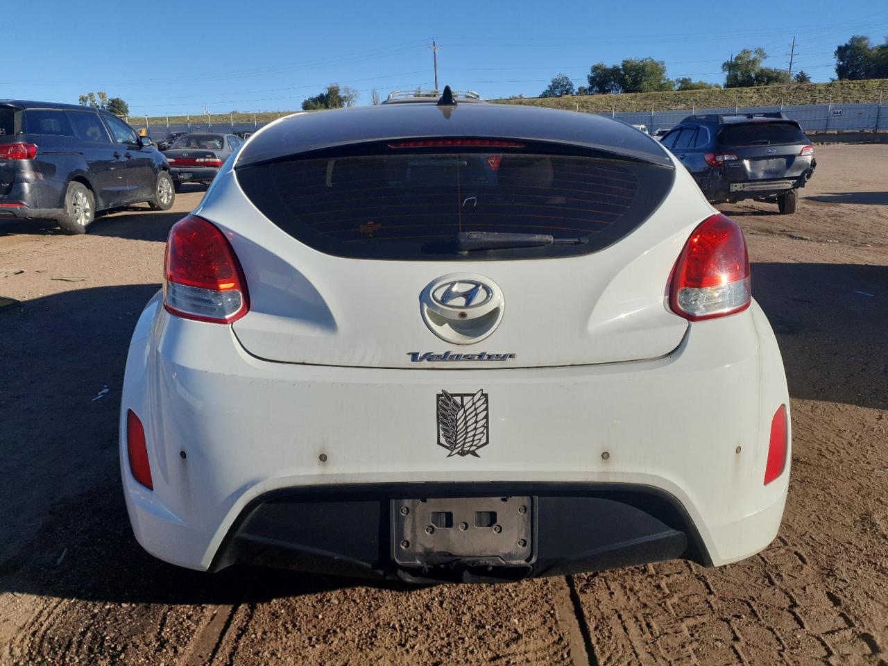 2013 Hyundai Veloster VIN: KMHTC6AD5DU121495 Lot: 84990555