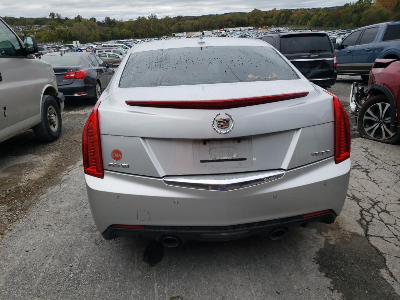 2014 Cadillac Ats Luxury VIN: 1G6AB5RX4E0180198 Lot: 86438255