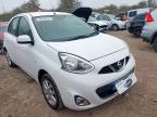 2015 NISSAN MICRA ACENTA CVT  for sale at Copart BRISTOL
