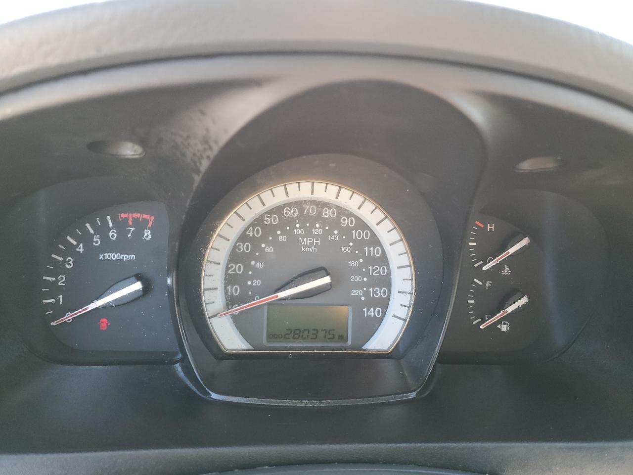 2007 Kia Spectra Ex VIN: KNAFE121X75485538 Lot: 90021535