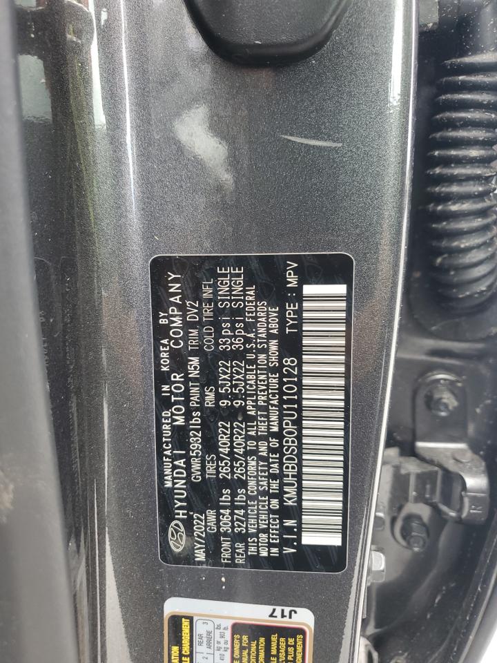 2023 Genesis Gv80 Base VIN: KMUHBDSB0PU110128 Lot: 84994905