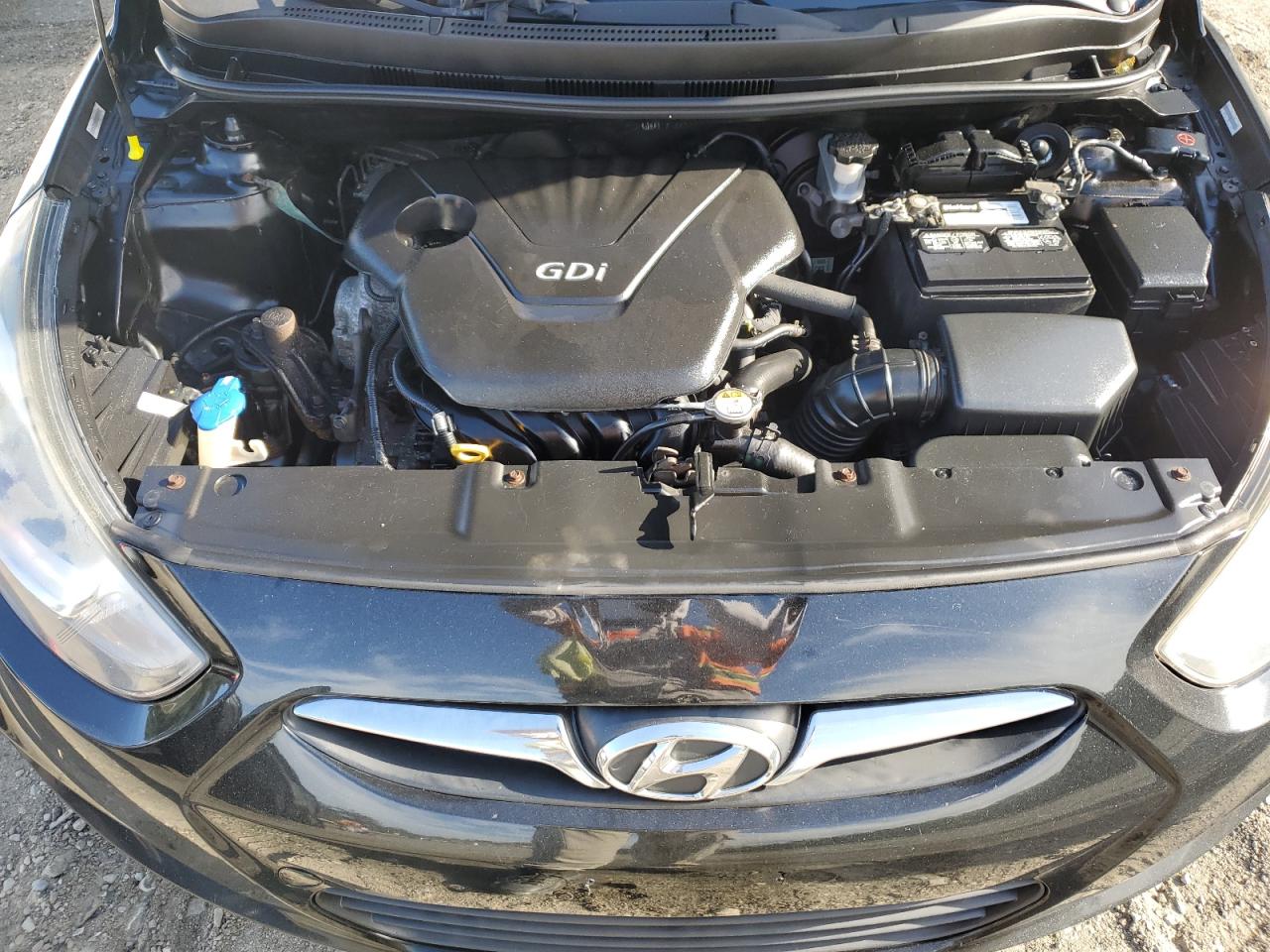 2013 Hyundai Accent Gls VIN: KMHCU5AE7DU079962 Lot: 84861015