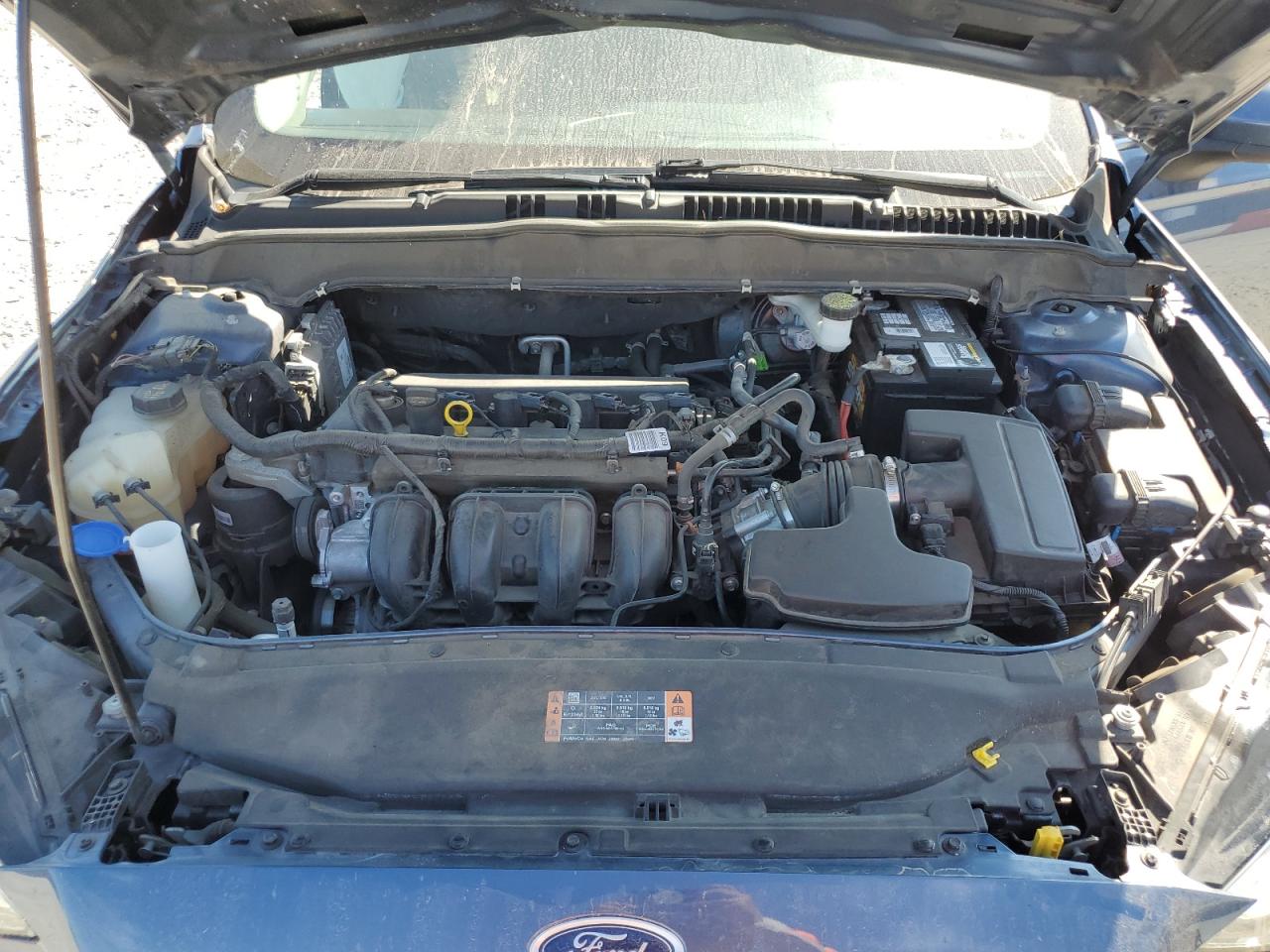 2019 Ford Fusion S VIN: 3FA6P0G70KR132595 Lot: 89892405