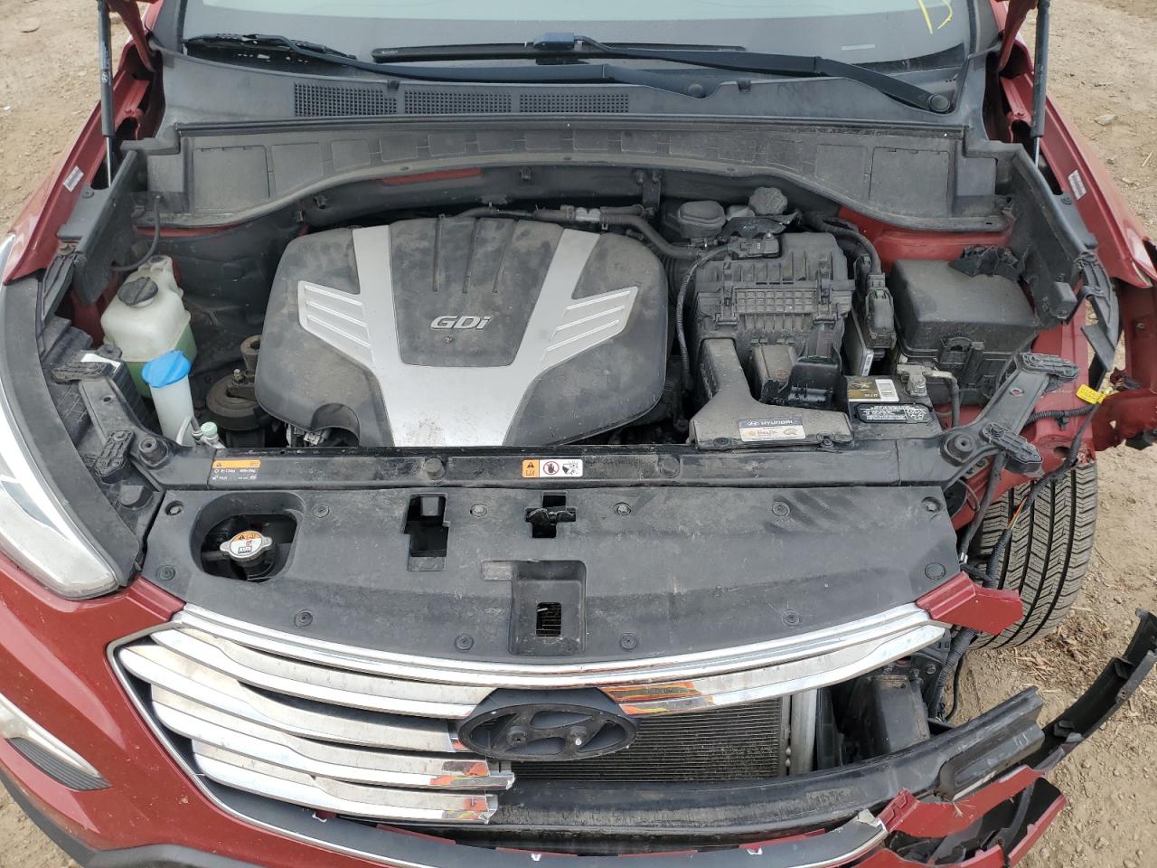 2013 Hyundai Santa Fe Limited VIN: KM8SRDHF1DU032934 Lot: 82344185