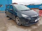 2013 VAUXHALL ZAFIRA TOURER EXCLUSIV  for sale at Copart YORK