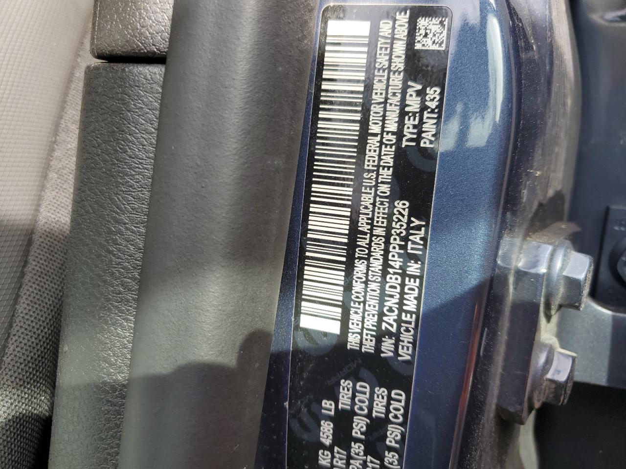 2023 Jeep Renegade Latitude VIN: ZACNJDB14PPP35226 Lot: 85318955