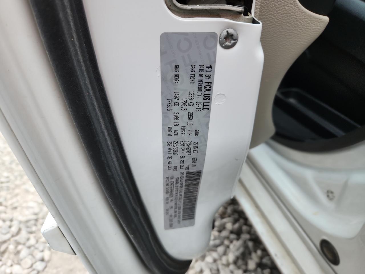 2017 Dodge Grand Caravan Se VIN: 2C4RDGBG8HR646628 Lot: 86869625