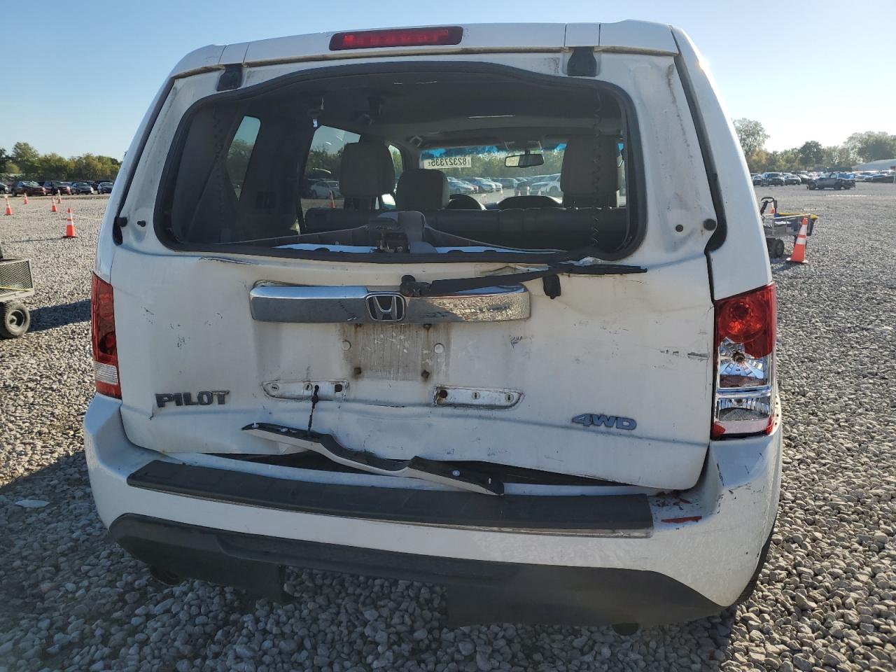 2012 Honda Pilot Exl VIN: 5FNYF4H51CB012057 Lot: 82327335