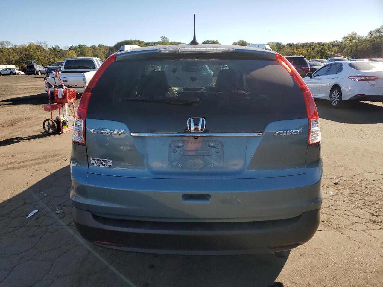 2014 Honda Cr-V Exl VIN: 2HKRM4H78EH656493 Lot: 81965305