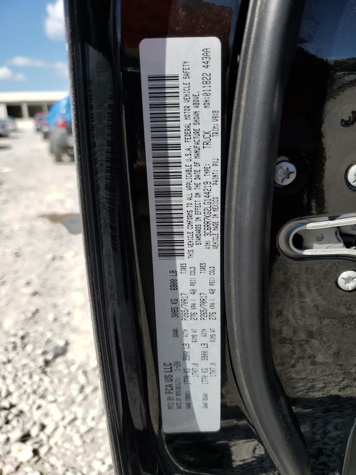 2020 Ram 1500 Classic Tradesman VIN: 3C6RR7KG2LG144219 Lot: 81980435